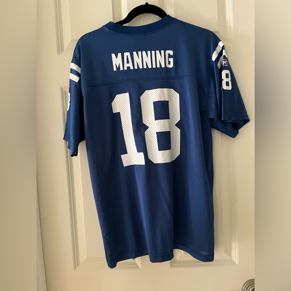 Vintage Reebok Peyton Manning Jersey Indianapolis Colts NFL Football  Youth XL